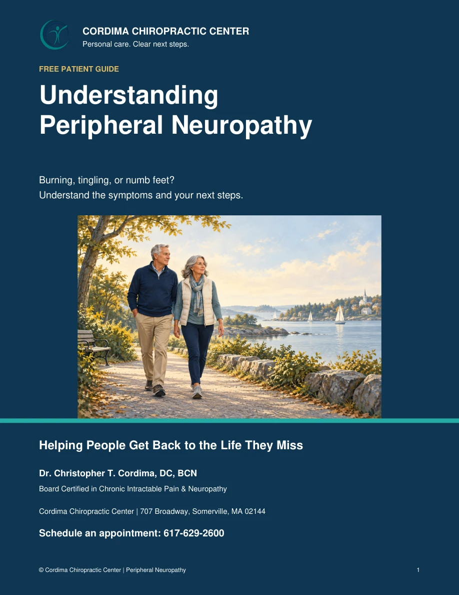 Understanding Peripheral Neuropathy patient guide by Dr. Christopher Cordima
